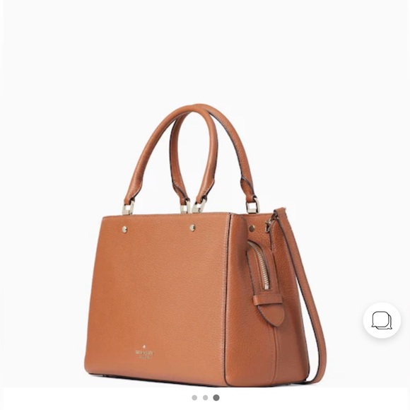 Kate Spade Leila Brown Gingerbread Wallet and Satchel - Picture 3 of 6